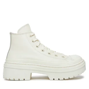 Botki Converse Chuck Taylor All Star Lugged Heel Leather Platform A10370C Biały - Botki damskie - miniaturka - grafika 1