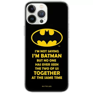 Etui dedykowane do IPHONE 13 wzór:  Batman 053 oryginalne i oficjalnie licencjonowane - Etui i futerały do telefonów - miniaturka - grafika 1