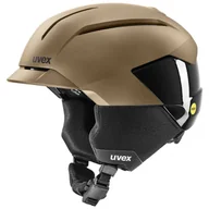 Kaski narciarskie - Uvex Levitate MIPS, kask narciarski, Brązowy - miniaturka - grafika 1