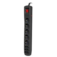 Listwy zasilające - Armac Listwa zasilająca ARC8 8 gniazd 3 m czarna 1_796788 1_796788 - miniaturka - grafika 1