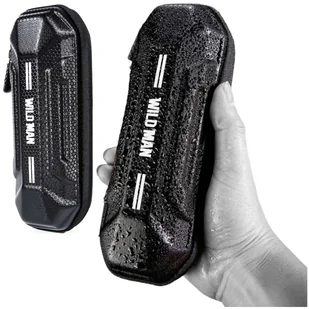 Etui torba sakwa rowerowa Wildman XT11 na rower w miejsce uchwytu na bidon 0,5L Czarna - Sakwy rowerowe - miniaturka - grafika 13