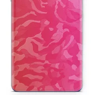 Folie ochronne do telefonów - Folia naklejka skórka strukturalna na TYŁ do Apple iPhone 4 - Moro | Camo Różowy - apgo SKINS - miniaturka - grafika 1