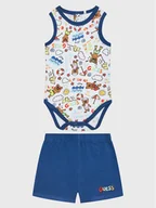 Spodenki damskie - Guess Komplet body i szorty H3GW01 K6YW1 Kolorowy Regular Fit - miniaturka - grafika 1