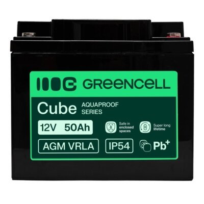 Akumulator GREEN CELL AGM12V50AH-H 50Ah 12V