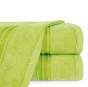 Ręczniki - Ręcznik bawełniany 70x140 LORI jasna zieleń z delikatną bordiurą z błyszczącą nicią - miniaturka - grafika 1