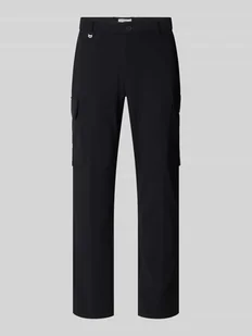 Spodnie o kroju skinny fit z aplikacją model ‘BJORN’ - Spodnie męskie - miniaturka - grafika 1