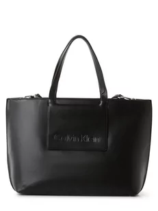 Calvin Klein - Damska torebka na ramię, czarny - Torebki damskie - miniaturka - grafika 1