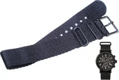 Akcesoria do smartwatchy - Timex Pasek do zegarka Timex TW2T21200 PW2T21200 20 mm Nylon Zulu - miniaturka - grafika 1