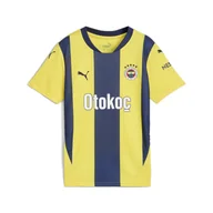 Piłka nożna - Młodzieżowa koszulka domowa Fenerbahçe SK 24/25 PUMA Speed Yellow Blue Violet - miniaturka - grafika 1