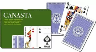 Piatnik Karty 2 talie Canasta New Classic - Gry karciane - miniaturka - grafika 2