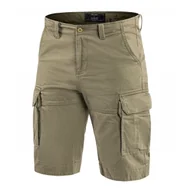 Odzież taktyczna i umundurowanie - Szorty Mil-Tec Vintage Prewash - OD Green M - miniaturka - grafika 1