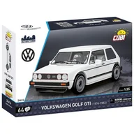 Klocki - Klocki plastikowe COBI Cars 1976-1983 Volkswagen Golf GTI COBI-24614 - miniaturka - grafika 1