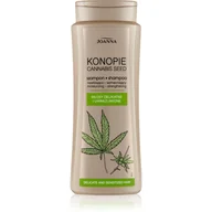 Szampony do włosów - Joanna Konopie szampon wzmacniająco-nawilżający 400ml - miniaturka - grafika 1