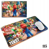 Podkładki pod mysz - PODKŁADKA POD MYSZKĘ MYSZ WZORY DO WYBORU - SUPER MARIO BROS BAJKI 20x24cm - miniaturka - grafika 1