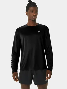Asics Longsleeve Katakana Ls 2011C758 Czarny Ahletic Fit - Koszulki męskie - miniaturka - grafika 1