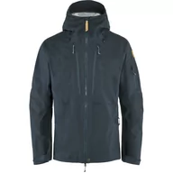 Kurtki męskie - Kurtka męska Fjällräven Keb Eco-Shell Jacket M Rozmiar: L / Kolor: ciemnoniebieski - miniaturka - grafika 1