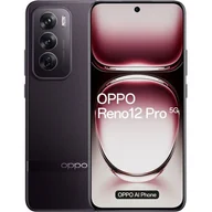 Telefony komórkowe - Oppo Reno 12 Pro 12/256GB 5G Czarny - miniaturka - grafika 1