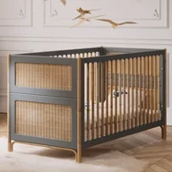 Łóżeczka i kojce - Łóżeczko Rosnące Z Dzieckiem 70 X 140 Rattan - Silex Oceania - miniaturka - grafika 1