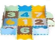 Maty piankowe - Mata piankowa edukacyjna kojec puzzle podkład dla dzieci EDUKAMP - miniaturka - grafika 1