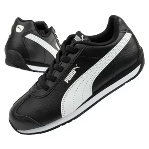 Buty Puma Turin 3 Jr 384431 04 czarne - Buty dla dziewczynek - miniaturka - grafika 1
