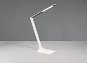 Lampy stojące - Travis lampka biurkowa z portem USB-C 1xLED/6,5W biała 545310131 - miniaturka - grafika 1