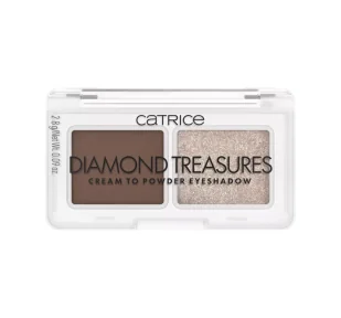 Catrice Diamond Treasures mini paletka cieni do powiek 010 Hazel Spark 2,8 g - Cienie do powiek Catrice Diamond Treasures mini paletka cieni do powiek 010 Hazel Spark 2,8 g - Cienie do powiek - miniaturka - grafika 1