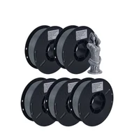 Filamenty i akcesoria do drukarek 3D - filament do drukarek 3D, mieszane kolory, materiał PLA, 5 kg szary - miniaturka - grafika 1