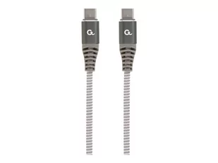 GEMBIRD CC-USB2B-CMCM60-1.5M Kabel premium do ładowania i transmisji danych 60W Typ-C Power Delivery PD 1.5 m - Kable komputerowe i do monitorów - miniaturka - grafika 1