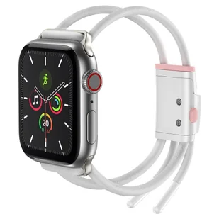 Baseus pasek opaska bransoleta do Apple Watch 42 mm / 44 mm biały (LBAPWA4-B24) - Akcesoria do smartwatchy - miniaturka - grafika 8