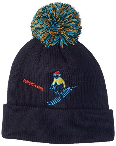 Zero Degre Boni Czapka dziecięca Haftowana Granatowa