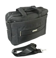 Torby męskie - Torba Na Laptopa 15" Na Dokumenty Do Pracy Solidna SACKAR 8970 Czarny 40 x 30 x 15 [cm] - miniaturka - grafika 1