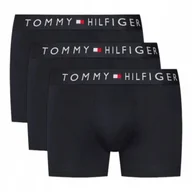 Majtki męskie - TOMMY HILFIGER BOKSERKI MĘSKIE MAJTKI 3P TRUNK GRANATOWE r.M - miniaturka - grafika 1