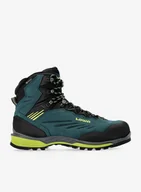 Buty trekkingowe męskie - Buty wysokogórskie Lowa Cadin II GTX Mid - steel blue/lime - miniaturka - grafika 1