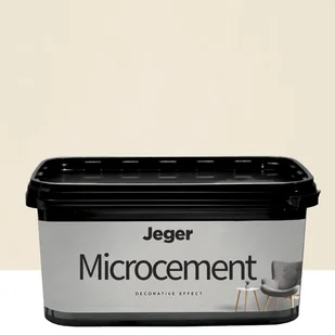 Efekt dekoracyjny Mikrocement Beige 7 kg Jeger - Tynki - miniaturka - grafika 1
