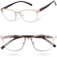 Okulary korekcyjne, oprawki, szkła - Okulary korekcyjne KODANO GOLD +1,00 - miniaturka - grafika 1