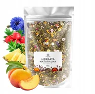 Herbata - Herbata liściasta zielona Soczysta Brzoskwinia green tea 1kg sencha 100% - miniaturka - grafika 1
