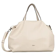 Torebki damskie - Gabor bags, Sarah, torba na zamek błyskawiczny, L, biała, Off White, l, nowoczesny - miniaturka - grafika 1