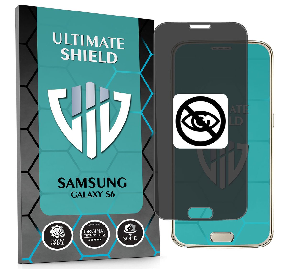NAJLEPSZA FOLIA 5D ANTYSZPIEGOWSKA DO SAMSUNG GALAXY S6 HYDROŻELOWA MATOWA