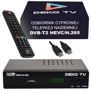 DEKO TV DekoTV Pro czarny - Tunery DVB-T - miniaturka - grafika 1