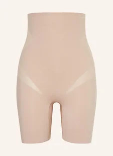 Calvin Klein Szorty Modelujące Stay-Put Stretch beige - Spodenki damskie - miniaturka - grafika 1