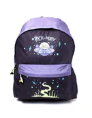 Plecaki - Bioworld, Plecak sportowy, Rick and Morty, fioletowy, 40x27x14 cm - miniaturka - grafika 1