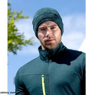 Czapki damskie - ARDONBARRDY CAMO - Stylowa czapka zimowa ciepła bardzo przyjemna z podwiniętą lamówką odpowiednia do okresu jesiennego i zimowego - niebieski camo - miniaturka - grafika 1