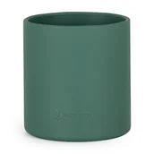 Kubki dla dzieci - Kubeczek silikonowy zielony 6m+ PETITE&MARS - miniaturka - grafika 1