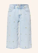 Spodenki damskie - Only Jeansy 3/4 blau - ONLY - miniaturka - grafika 1