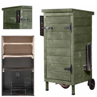 Grille - Wędzarnia Smoker Realhunter Optimum 270 L 2000W Zielona - miniaturka - grafika 1