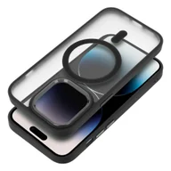 Etui i futerały do telefonów - Futerał Matte Mag Cover kompatybilny z MagSafe do IPHONE 11 PRO MAX czarny - miniaturka - grafika 1