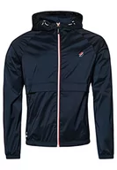 Kurtki męskie - Superdry Męska kurtka z kapturem Cagoule Code Essential, Deep Navy, S - miniaturka - grafika 1