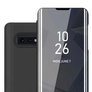 Pokrowiec Do Samsung Galaxy S10e w Etui CZARNY TURMALIN Case Cover Obudowa Ochronny Cadorabo - Etui i futerały do telefonów - miniaturka - grafika 1