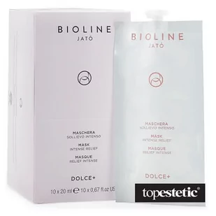 Bioline Mask Intense Relief Maska Intensywnie kojąca 10x20 ml - Maseczki do twarzy - miniaturka - grafika 1