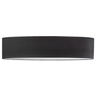 Lampy sufitowe - Designerska lampa sufitowa z welurowym abażurem MEDINA VELUR fi - 100 cm - miniaturka - grafika 1